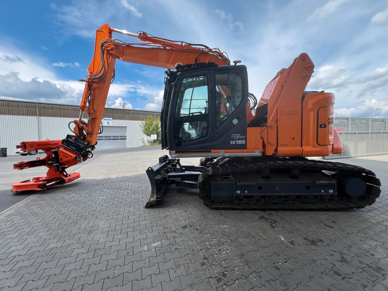 Pásové rýpadlo Kobelco ED160 BR-7 / nur 999h! / Woodcracker Löffelpaket: obrázek 6
