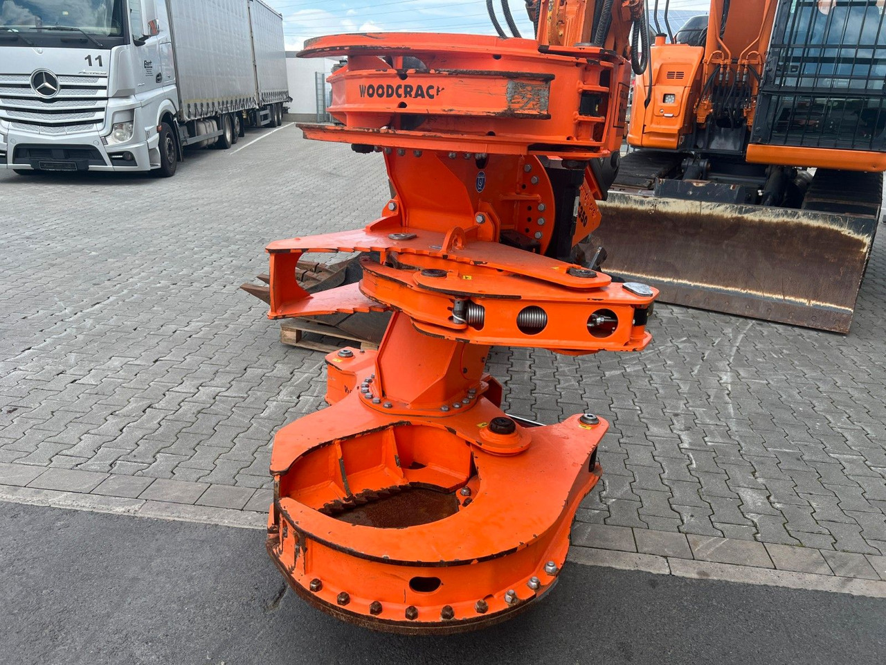 Pásové rýpadlo Kobelco ED160 BR-7 / nur 999h! / Woodcracker Löffelpaket: obrázek 16