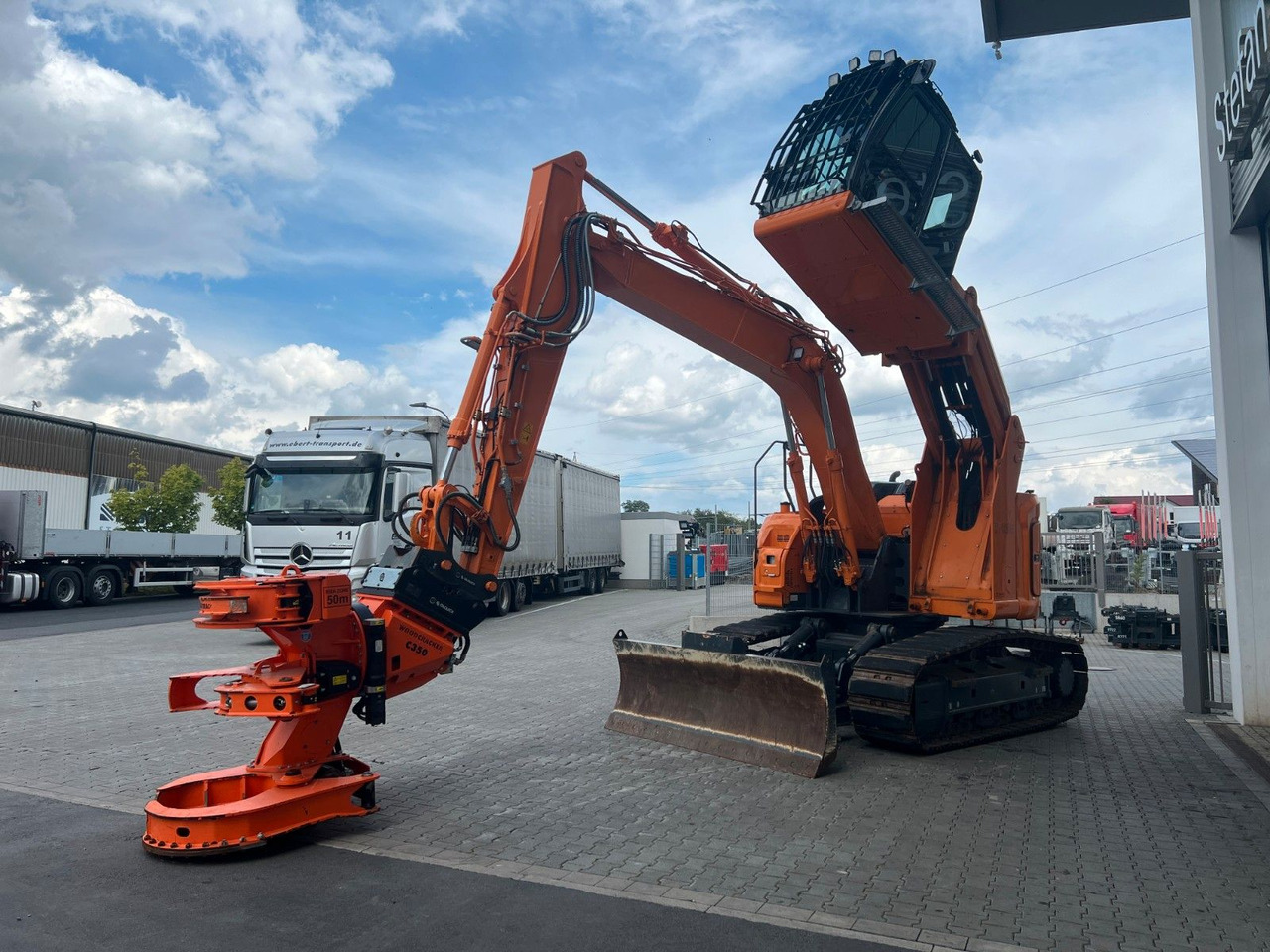 Pásové rýpadlo Kobelco ED160 BR-7 / nur 999h! / Woodcracker Löffelpaket: obrázek 12
