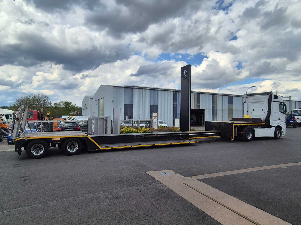 LinTrailers S2A 14 LSDN Teleskopierbar BPW-Achsen 57.000km - Podvalníkový návěs: obrázek 5 LinTrailers S2A 14 LSDN Teleskopierbar BPW-Achsen 57.000km - Podvalníkový návěs: obrázek 5