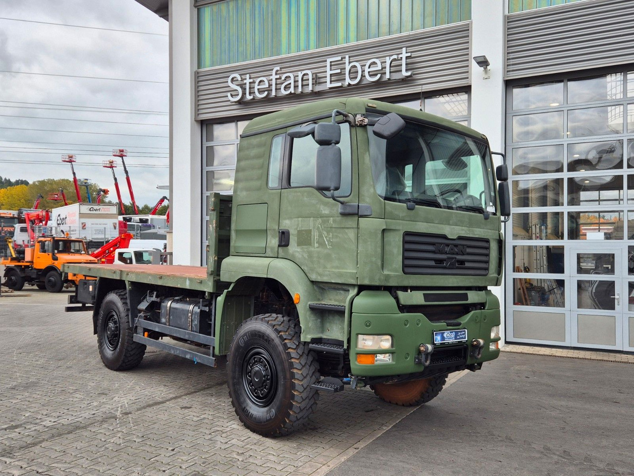 MAN TGA 18.360 4x4 BB Pritsche Single Bereifung - Nákladní automobil valníkový/ Plošinový: obrázek 2 MAN TGA 18.360 4x4 BB Pritsche Single Bereifung - Nákladní automobil valníkový/ Plošinový: obrázek 2