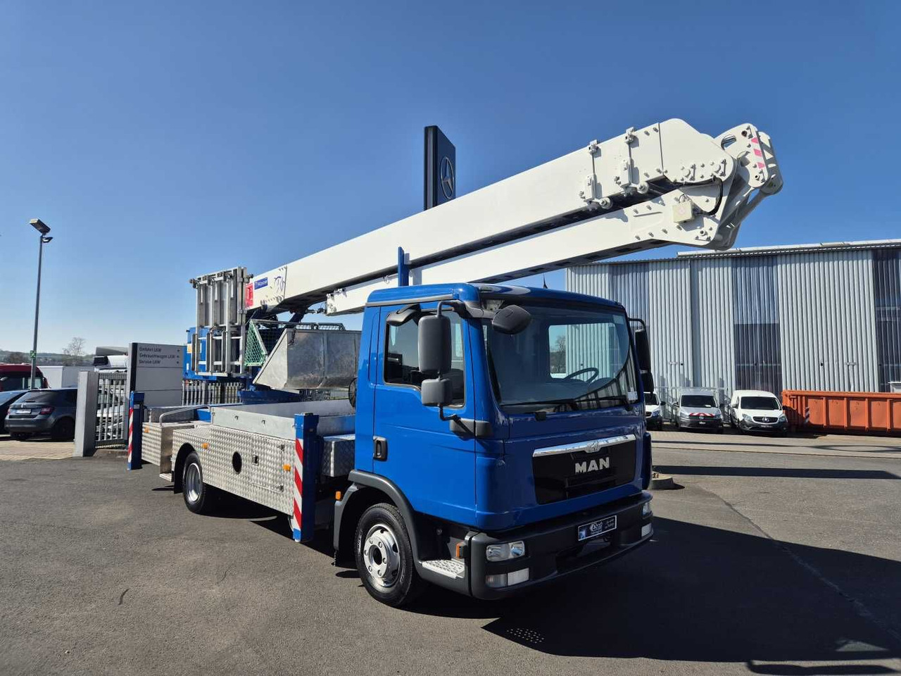 MAN TGL 8.150 Dachdeckerkran Klaas K25-30 TSP Funk - Auto s hydraulickou rukou: obrázek 4 MAN TGL 8.150 Dachdeckerkran Klaas K25-30 TSP Funk - Auto s hydraulickou rukou: obrázek 4