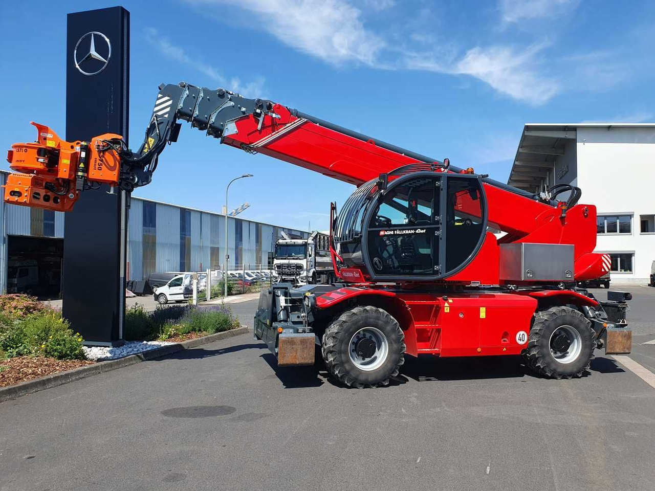 Magni RTH 6.30 SH / Fällkran / nur 559h / 2022 - Kolový nakladač: obrázek 2 Magni RTH 6.30 SH / Fällkran / nur 559h / 2022 - Kolový nakladač: obrázek 2
