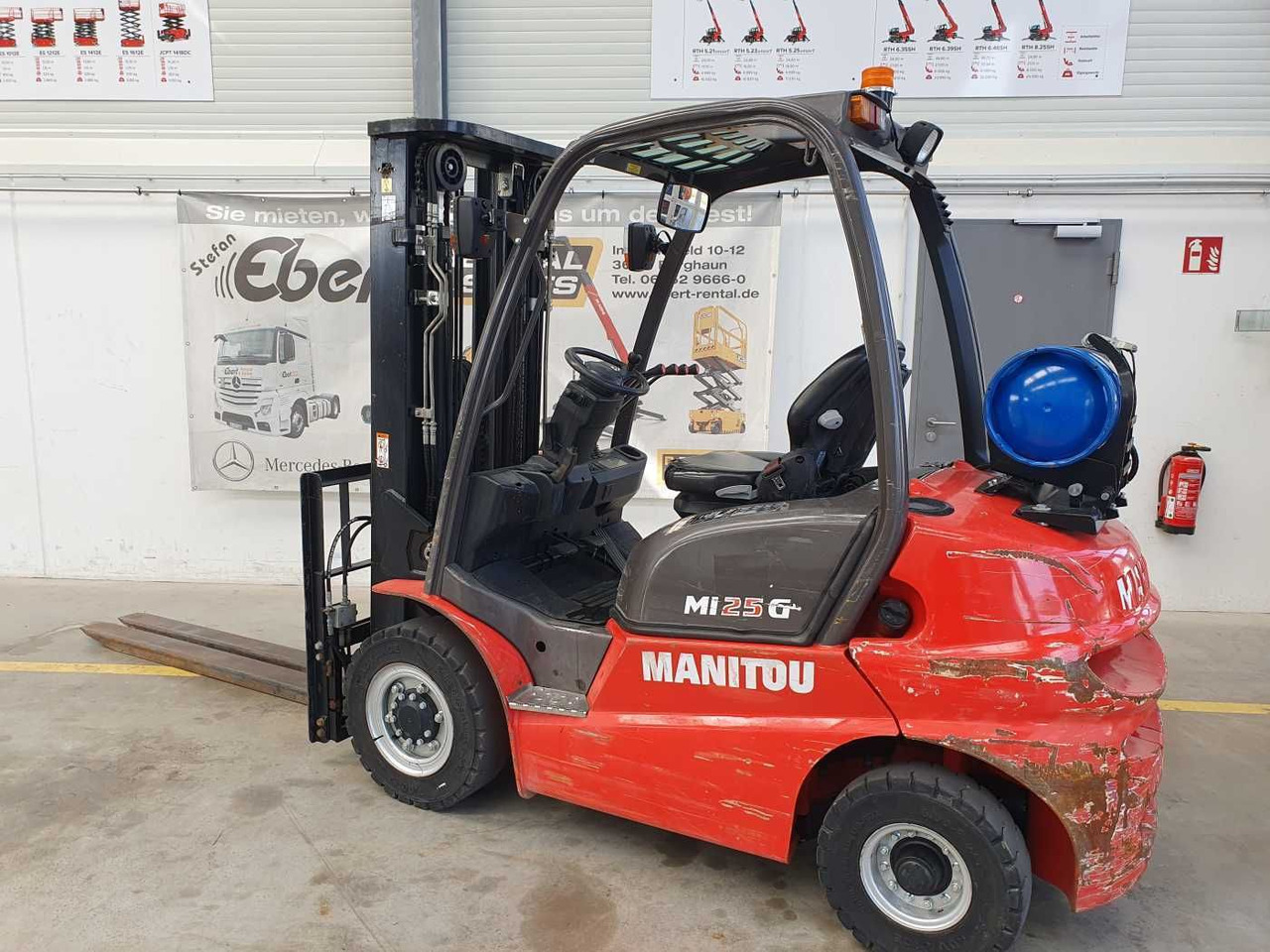 Manitou MI 25 G / Triplex: 4.70m / nur 1.976h! / SS - Vysokozdvižný vozík: obrázek 5 Manitou MI 25 G / Triplex: 4.70m / nur 1.976h! / SS - Vysokozdvižný vozík: obrázek 5
