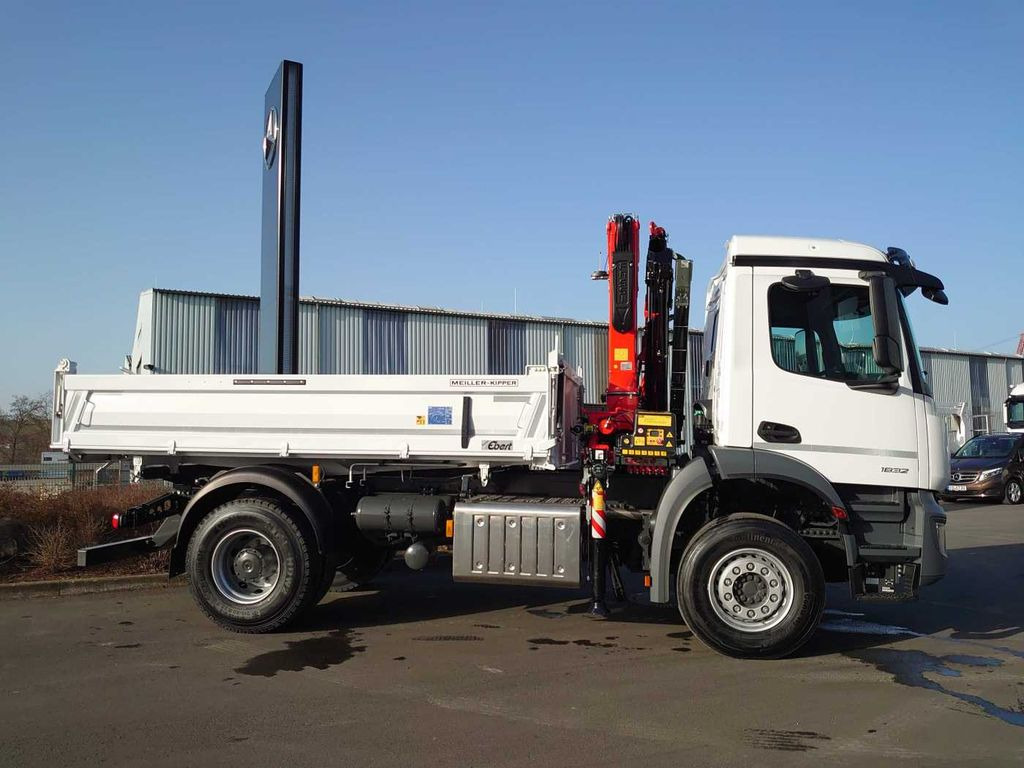 Nový Sklápěč, Auto s hydraulickou rukou Mercedes-Benz Arocs 1832 KK 4x2 Kipper+Kran Fassi F120+Funk: obrázek 6