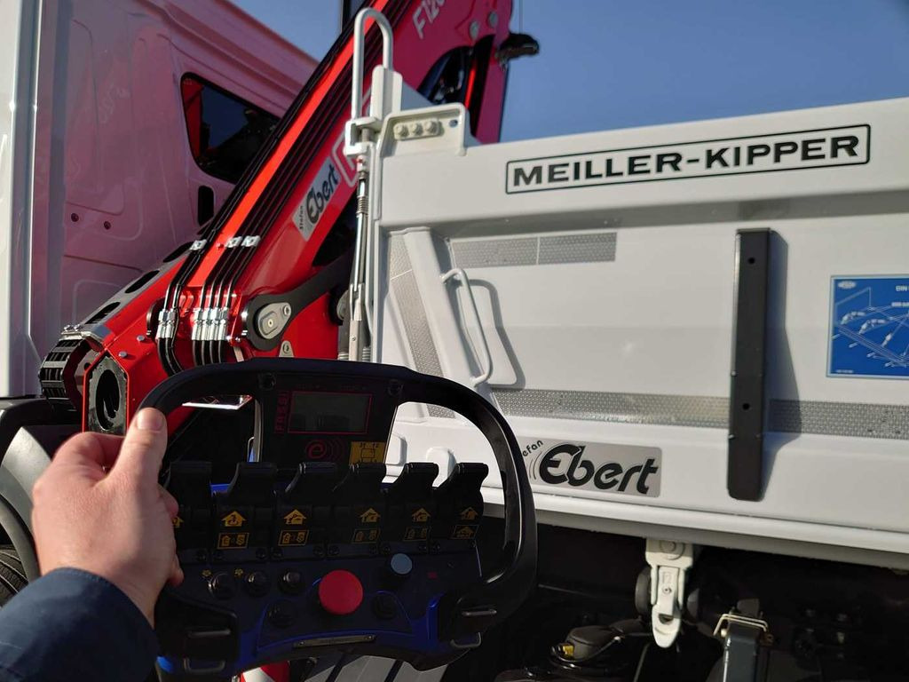 Nový Sklápěč, Auto s hydraulickou rukou Mercedes-Benz Arocs 1832 KK 4x2 Kipper+Kran Fassi F120+Funk: obrázek 12