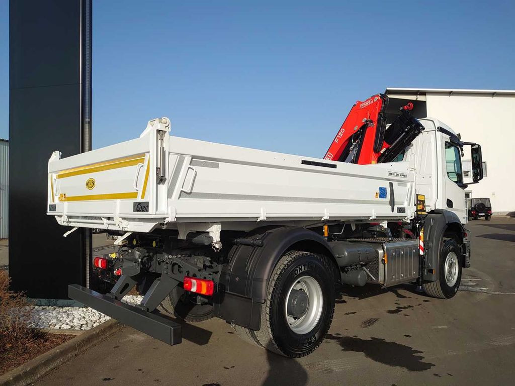 Nový Sklápěč, Auto s hydraulickou rukou Mercedes-Benz Arocs 1832 KK 4x2 Kipper+Kran Fassi F120+Funk: obrázek 8