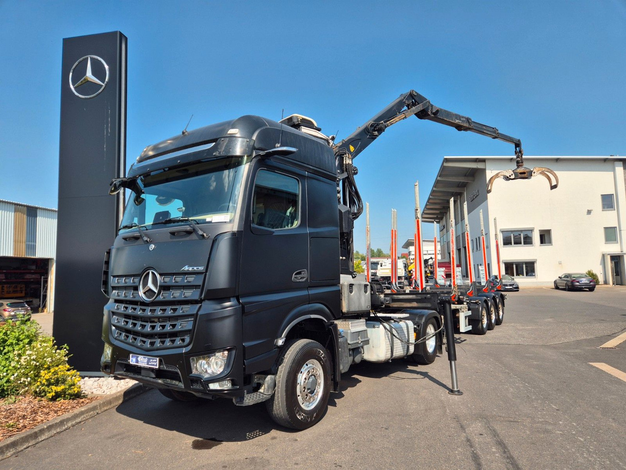 Mercedes-Benz Arocs 1853 LS 4x4 HAD Palfinger Q170Z96+Doll H3L - Auto s hydraulickou rukou: obrázek 1 Mercedes-Benz Arocs 1853 LS 4x4 HAD Palfinger Q170Z96+Doll H3L - Auto s hydraulickou rukou: obrázek 1
