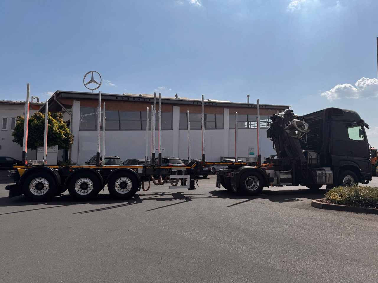 Mercedes-Benz Arocs 1853 LS 4x4 HAD Palfinger Q170Z96+Doll H3L - Lesovůz, Auto s hydraulickou rukou: obrázek 4 Mercedes-Benz Arocs 1853 LS 4x4 HAD Palfinger Q170Z96+Doll H3L - Lesovůz, Auto s hydraulickou rukou: obrázek 4