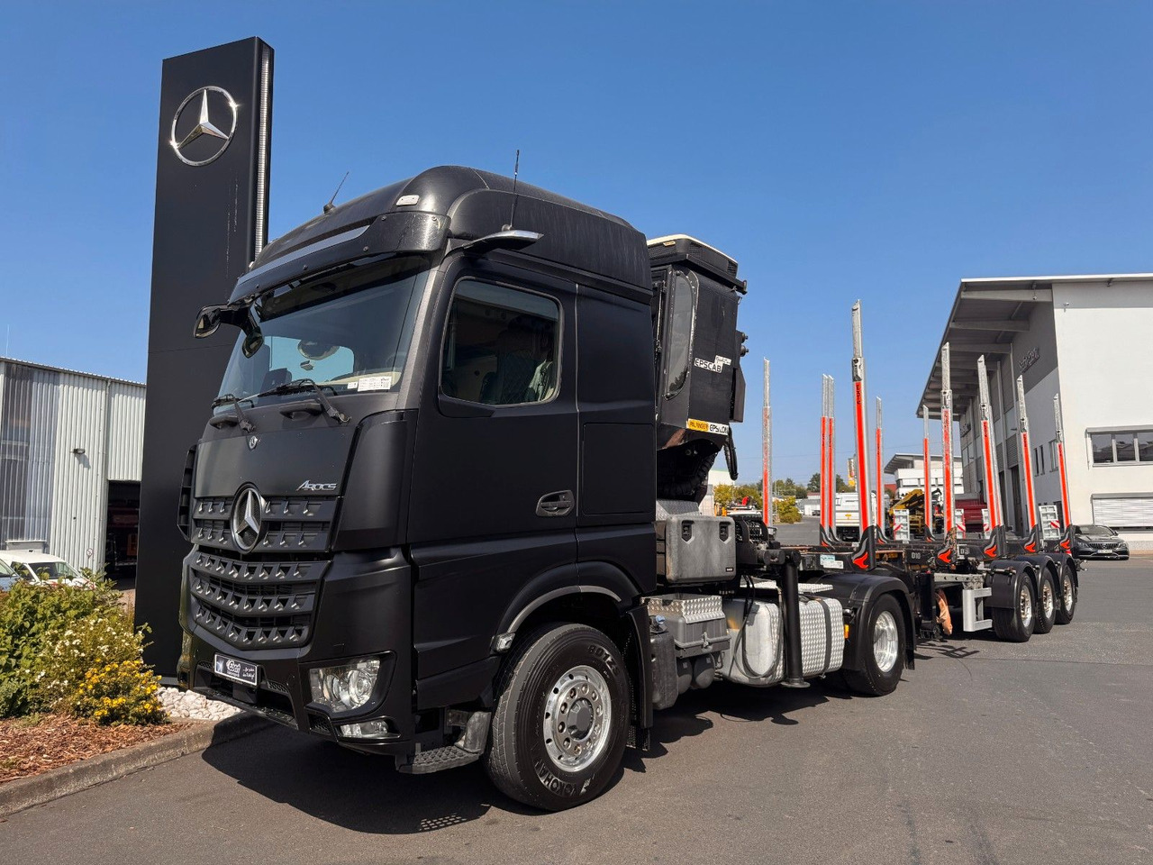 Mercedes-Benz Arocs 1853 LS 4x4 HAD Palfinger Q170Z96+Doll H3L - Auto s hydraulickou rukou: obrázek 2 Mercedes-Benz Arocs 1853 LS 4x4 HAD Palfinger Q170Z96+Doll H3L - Auto s hydraulickou rukou: obrázek 2
