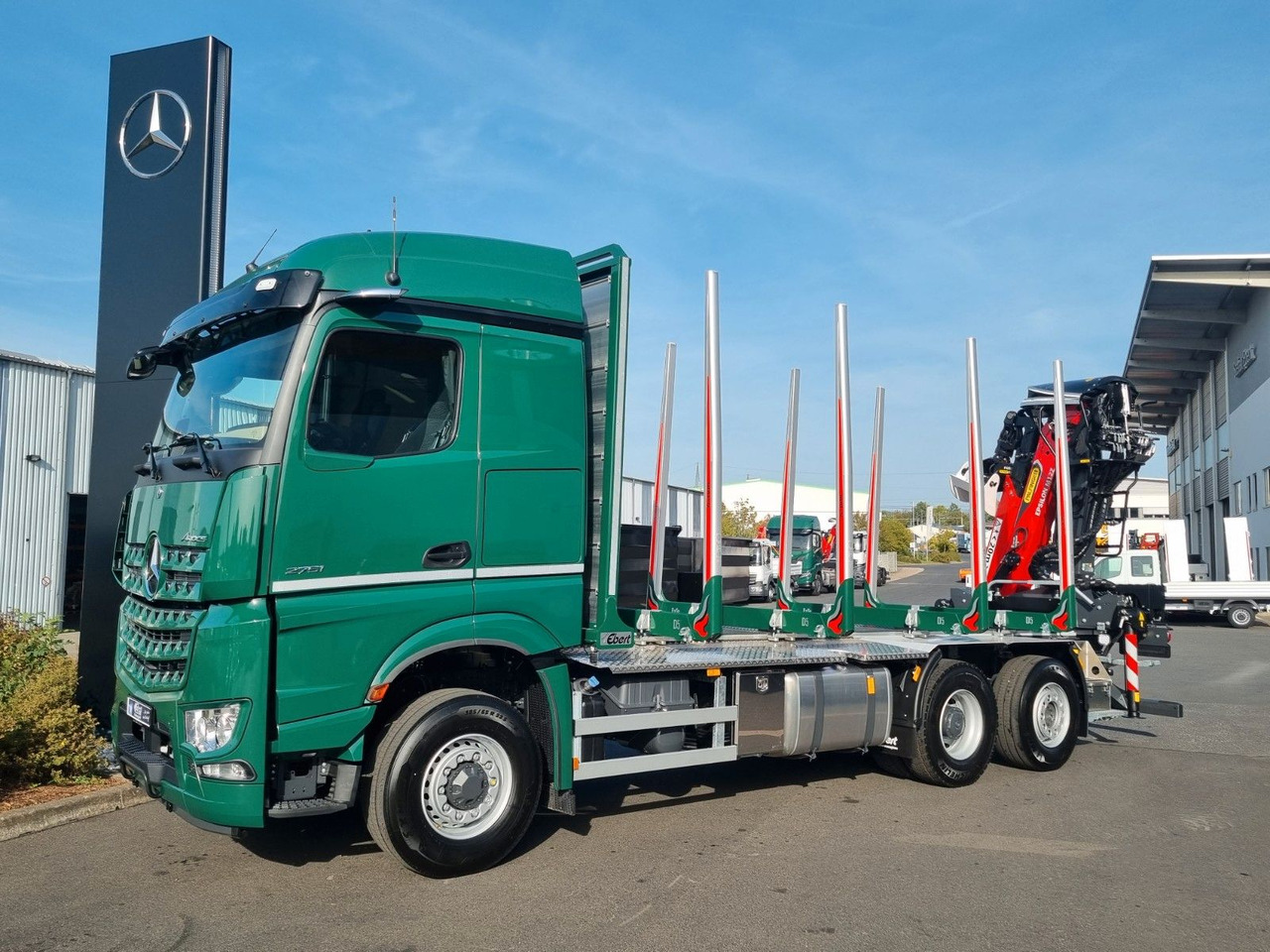 Mercedes-Benz Arocs 2551 L 6x2/4 HAD Palfinger Epsilon TZ12 - Lesovůz, Auto s hydraulickou rukou: obrázek 2 Mercedes-Benz Arocs 2551 L 6x2/4 HAD Palfinger Epsilon TZ12 - Lesovůz, Auto s hydraulickou rukou: obrázek 2