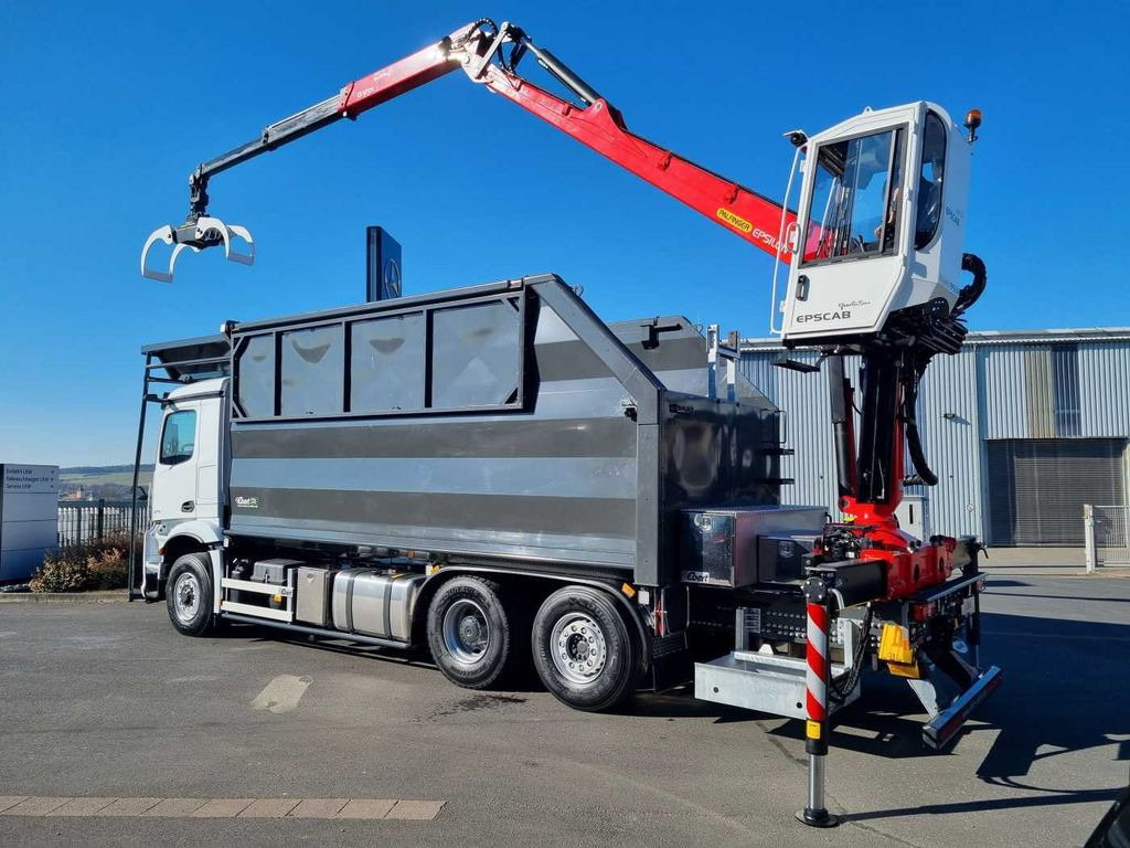 Nový Lesovůz, Auto s hydraulickou rukou Mercedes-Benz Arocs 2751L HAD + Q170L (11,5m!) -EBERT-Fäll-LKW: obrázek 7