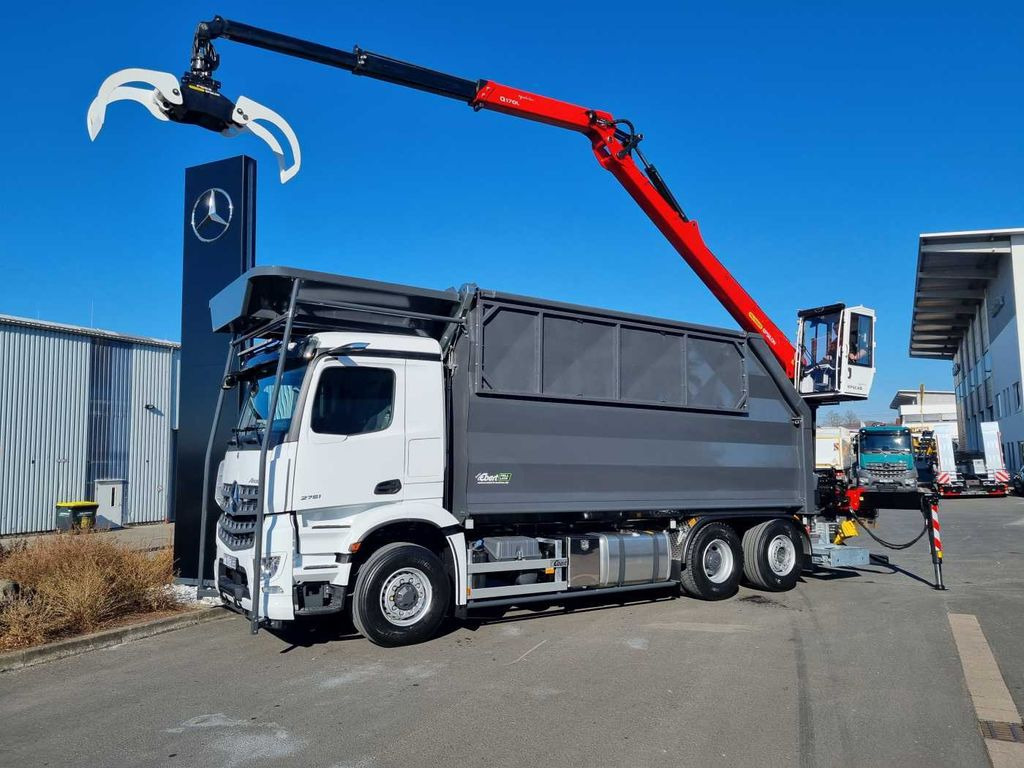 Mercedes-Benz Arocs 2751L HAD + Q170L (11,5m!) -EBERT-Fäll-LKW - Lesovůz, Auto s hydraulickou rukou: obrázek 1 Mercedes-Benz Arocs 2751L HAD + Q170L (11,5m!) -EBERT-Fäll-LKW - Lesovůz, Auto s hydraulickou rukou: obrázek 1