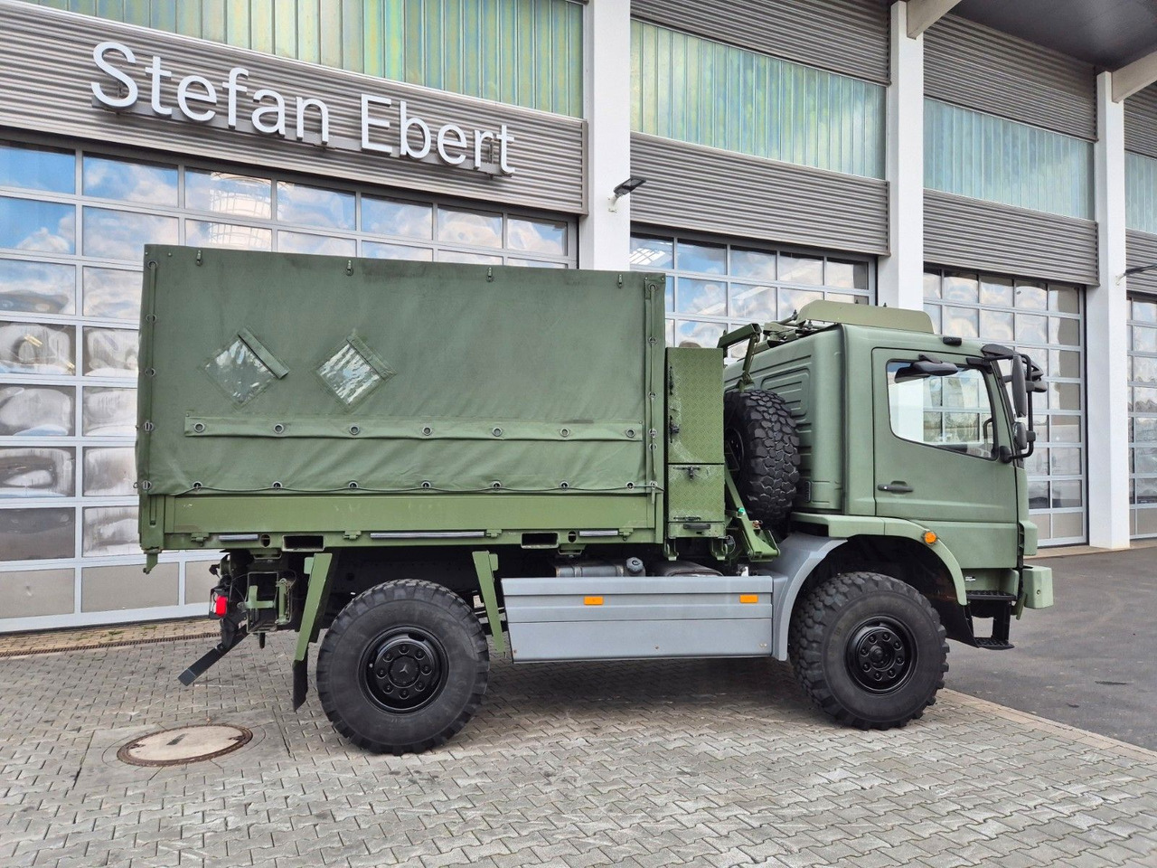 Plachtový nákladní auto Mercedes-Benz Atego 1018 A 4x4 Singlebereifung 7 Stück vorh.: obrázek 7