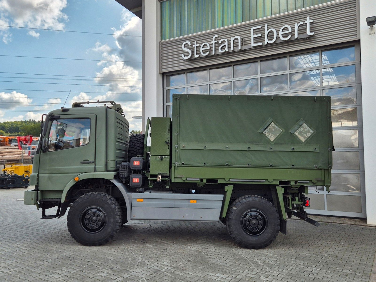 Plachtový nákladní auto Mercedes-Benz Atego 1018 A 4x4 Singlebereifung 7 Stück vorh.: obrázek 6