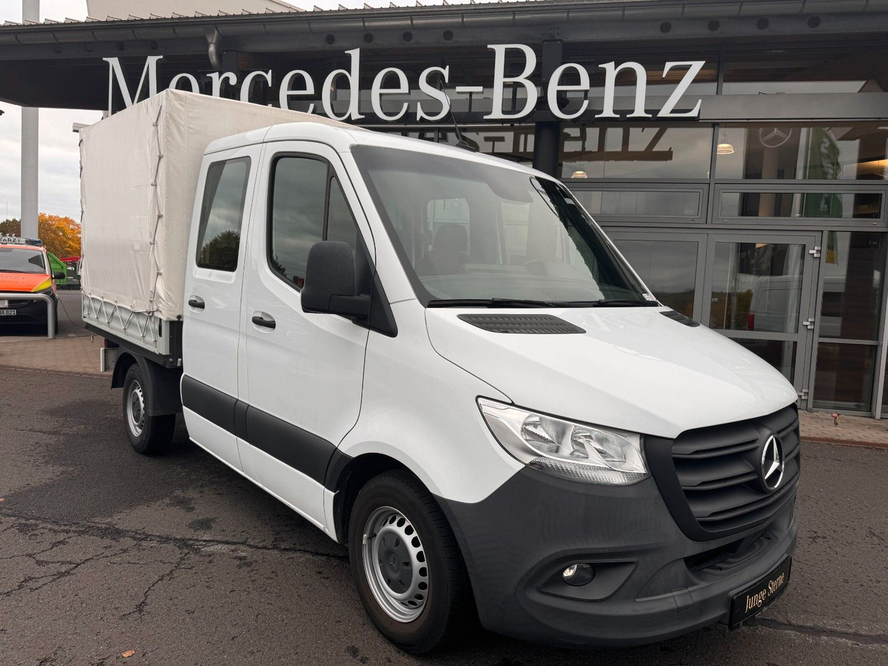Mercedes-Benz Sprinter 215 CDI DoKa 9G Klima AHK SHZ - Dodávka valník, Dodávka s dvojitou kabinou: obrázek 1 Mercedes-Benz Sprinter 215 CDI DoKa 9G Klima AHK SHZ - Dodávka valník, Dodávka s dvojitou kabinou: obrázek 1