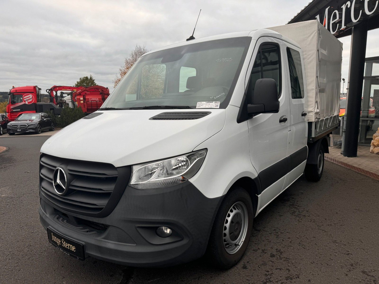 Mercedes-Benz Sprinter 215 CDI DoKa 9G Klima AHK SHZ - Dodávka valník, Dodávka s dvojitou kabinou: obrázek 3 Mercedes-Benz Sprinter 215 CDI DoKa 9G Klima AHK SHZ - Dodávka valník, Dodávka s dvojitou kabinou: obrázek 3