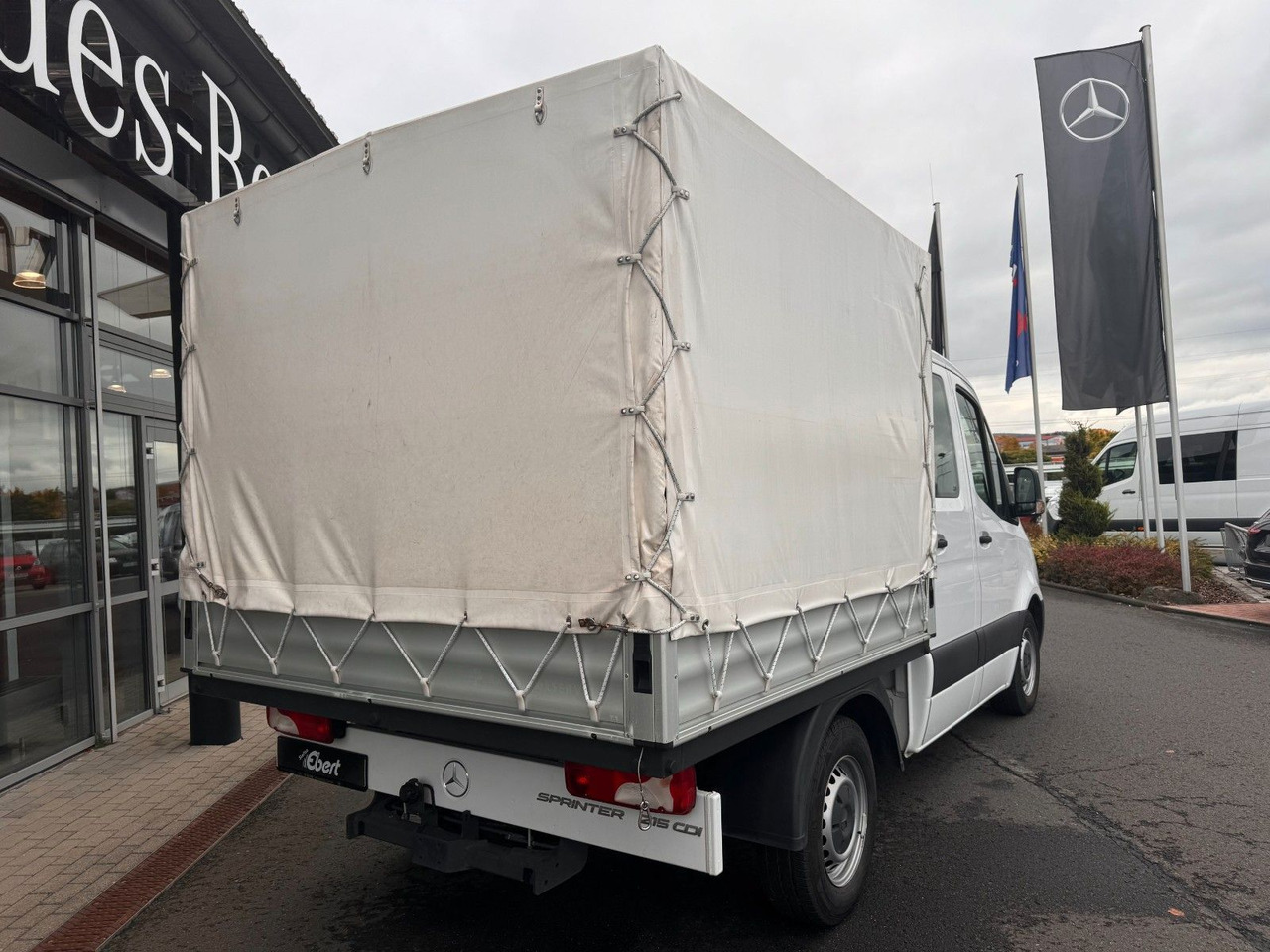 Mercedes-Benz Sprinter 215 CDI DoKa 9G Klima AHK SHZ - Dodávka valník, Dodávka s dvojitou kabinou: obrázek 4 Mercedes-Benz Sprinter 215 CDI DoKa 9G Klima AHK SHZ - Dodávka valník, Dodávka s dvojitou kabinou: obrázek 4