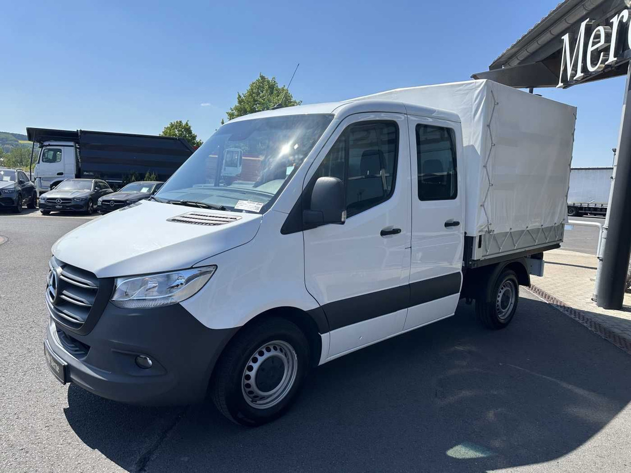 Mercedes-Benz Sprinter 215 CDI DoKa 9G Klima AHK Tempomat SHZ - Dodávka valník: obrázek 3 Mercedes-Benz Sprinter 215 CDI DoKa 9G Klima AHK Tempomat SHZ - Dodávka valník: obrázek 3