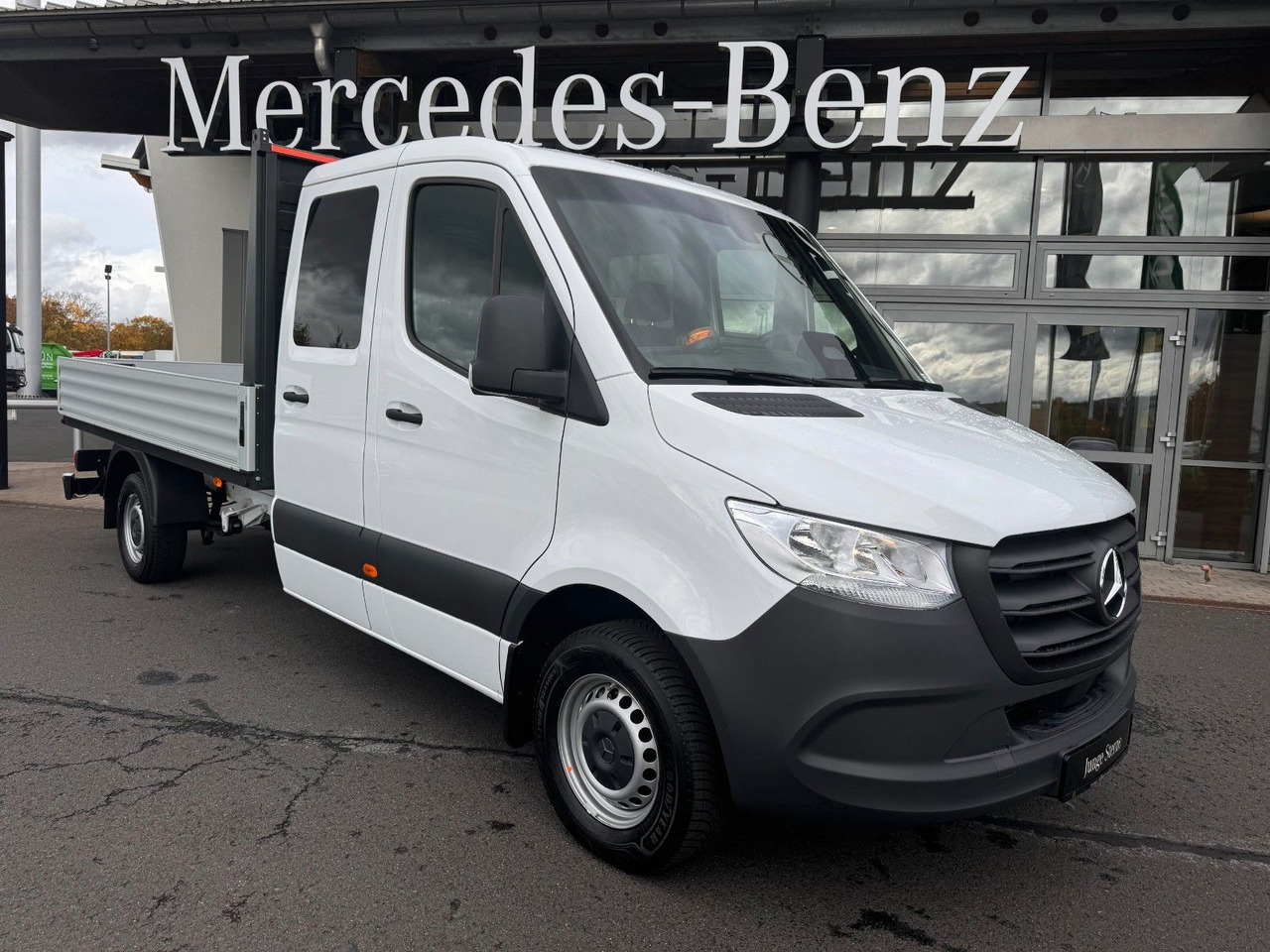 Mercedes-Benz Sprinter 317 CDI DoKa 4325 Klima AHK3,5 Kamera - Dodávka valník, Dodávka s dvojitou kabinou: obrázek 1 Mercedes-Benz Sprinter 317 CDI DoKa 4325 Klima AHK3,5 Kamera - Dodávka valník, Dodávka s dvojitou kabinou: obrázek 1