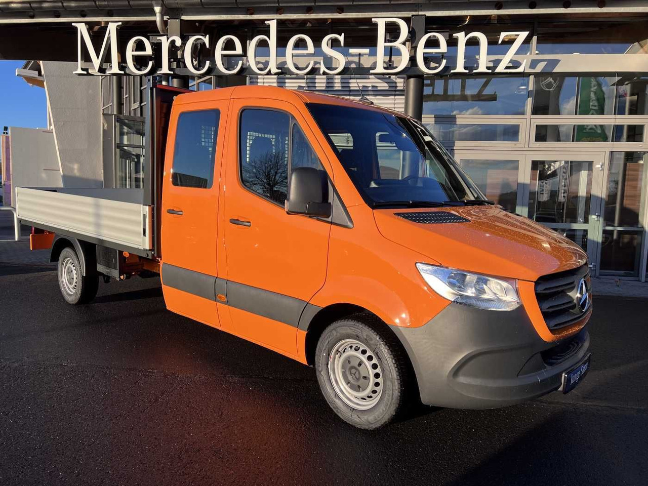 Mercedes-Benz Sprinter 317 CDI DoKa 4325 Klima MBUX Stdheiz - Dodávka valník, Dodávka s dvojitou kabinou: obrázek 1 Mercedes-Benz Sprinter 317 CDI DoKa 4325 Klima MBUX Stdheiz - Dodávka valník, Dodávka s dvojitou kabinou: obrázek 1