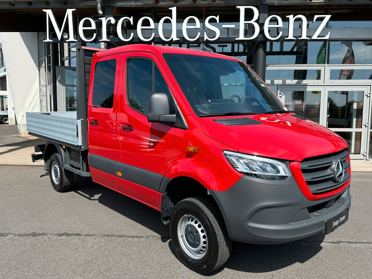 Mercedes-Benz Sprinter 319 CDI 4x4 DoKa Klima AHK3,5to - Plachtová dodávka, Dodávka s dvojitou kabinou: obrázek 1 Mercedes-Benz Sprinter 319 CDI 4x4 DoKa Klima AHK3,5to - Plachtová dodávka, Dodávka s dvojitou kabinou: obrázek 1