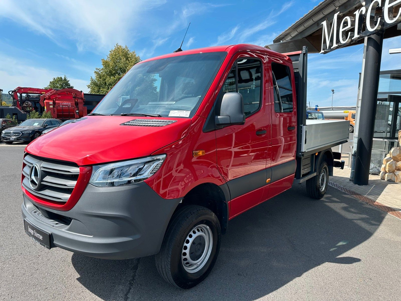Mercedes-Benz Sprinter 319 CDI 4x4 DoKa Klima AHK3,5to - Plachtová dodávka, Dodávka s dvojitou kabinou: obrázek 3 Mercedes-Benz Sprinter 319 CDI 4x4 DoKa Klima AHK3,5to - Plachtová dodávka, Dodávka s dvojitou kabinou: obrázek 3