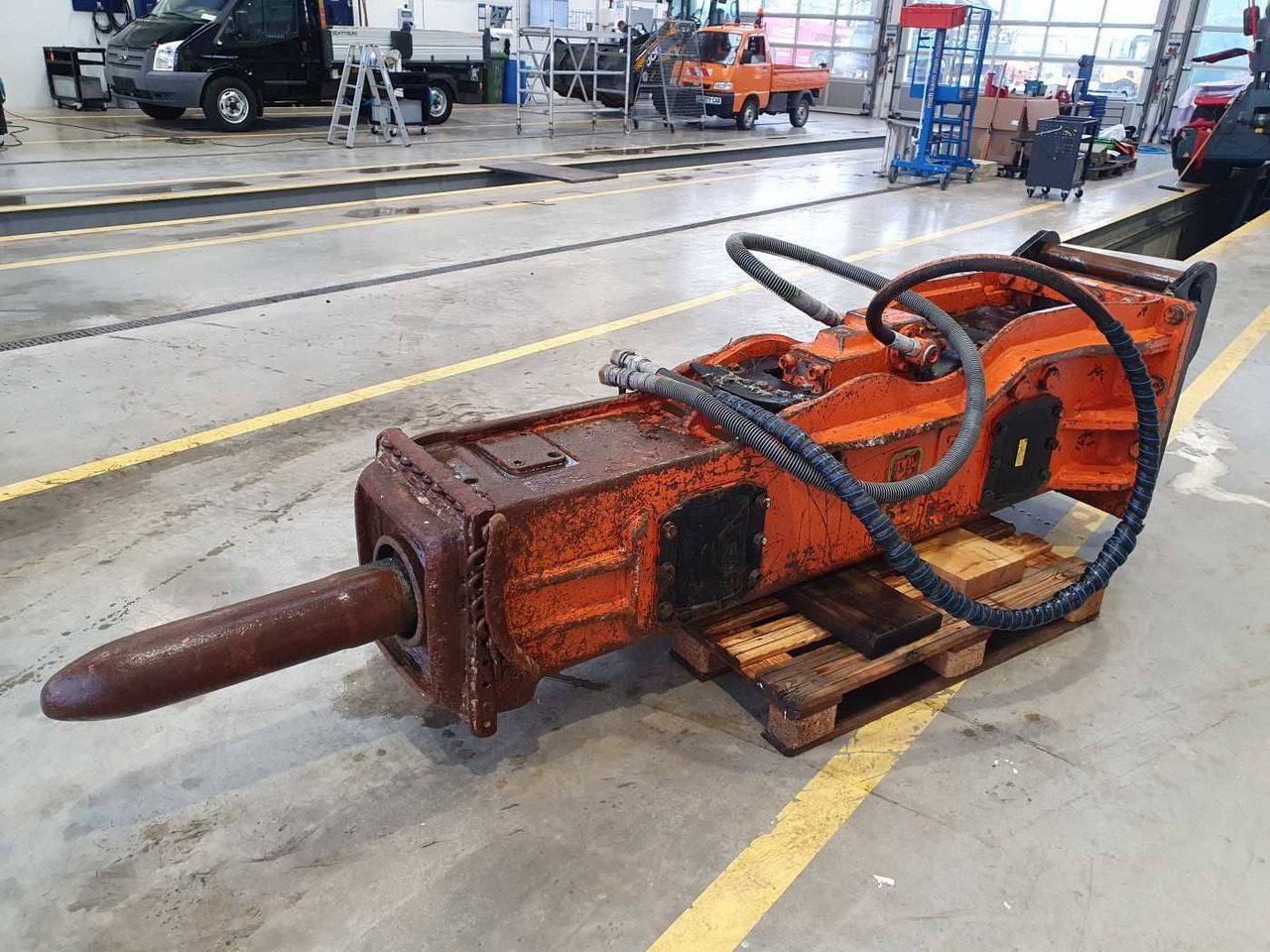 NPK GH 15 Enviro Hydraulikhammer 28-45to MS25 - Hydraulické kladivo pro Stavební technika: obrázek 5 NPK GH 15 Enviro Hydraulikhammer 28-45to MS25 - Hydraulické kladivo pro Stavební technika: obrázek 5