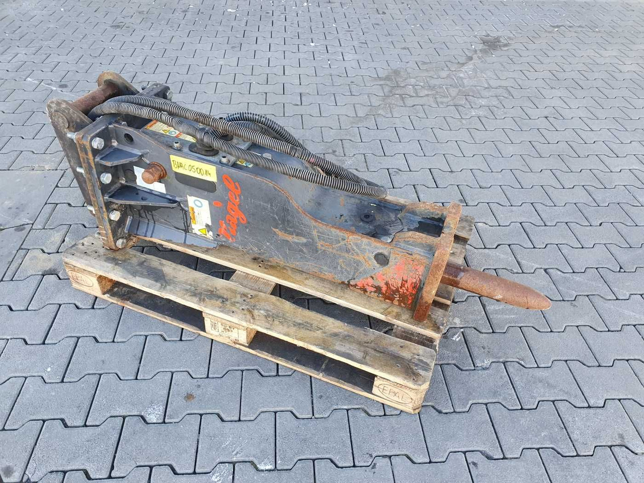 Nagel M5 Rammer / Hydraulikhammer / MS03 / 2017 - Hydraulické kladivo pro Stavební technika: obrázek 1 Nagel M5 Rammer / Hydraulikhammer / MS03 / 2017 - Hydraulické kladivo pro Stavební technika: obrázek 1