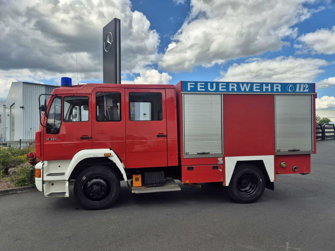 MAN 14.224 4x4 TLF 16/29 Tanklöschfahrzeug Feuerwehr - Nákladní auto: obrázek 5 MAN 14.224 4x4 TLF 16/29 Tanklöschfahrzeug Feuerwehr - Nákladní auto: obrázek 5