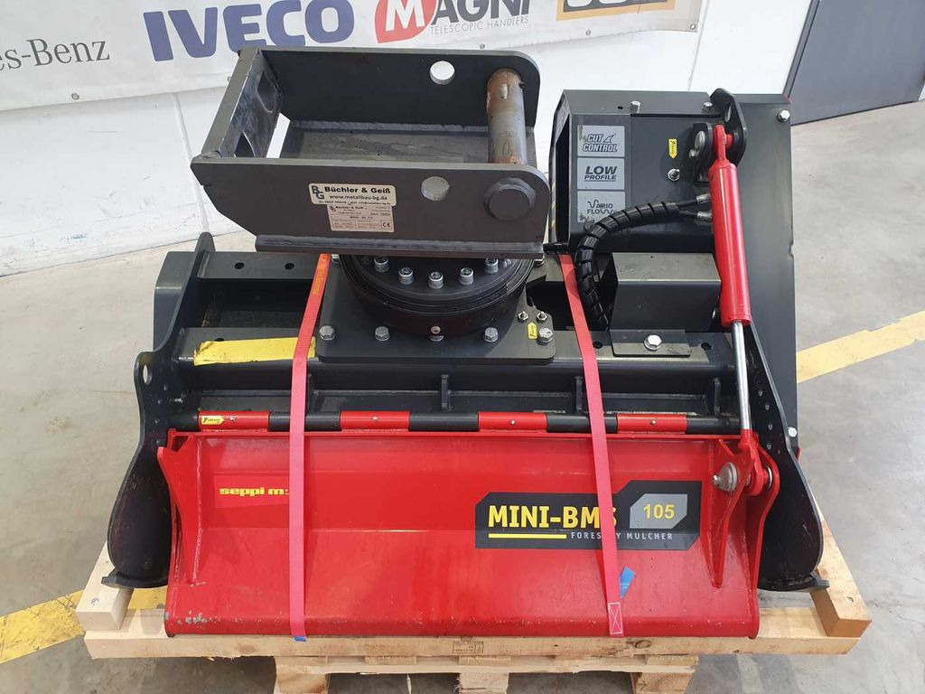 Seppi M. MINI-BMS 105 Mulcher / DEMO / Drehmotor - Lesní mulčovač: obrázek 3 Seppi M. MINI-BMS 105 Mulcher / DEMO / Drehmotor - Lesní mulčovač: obrázek 3