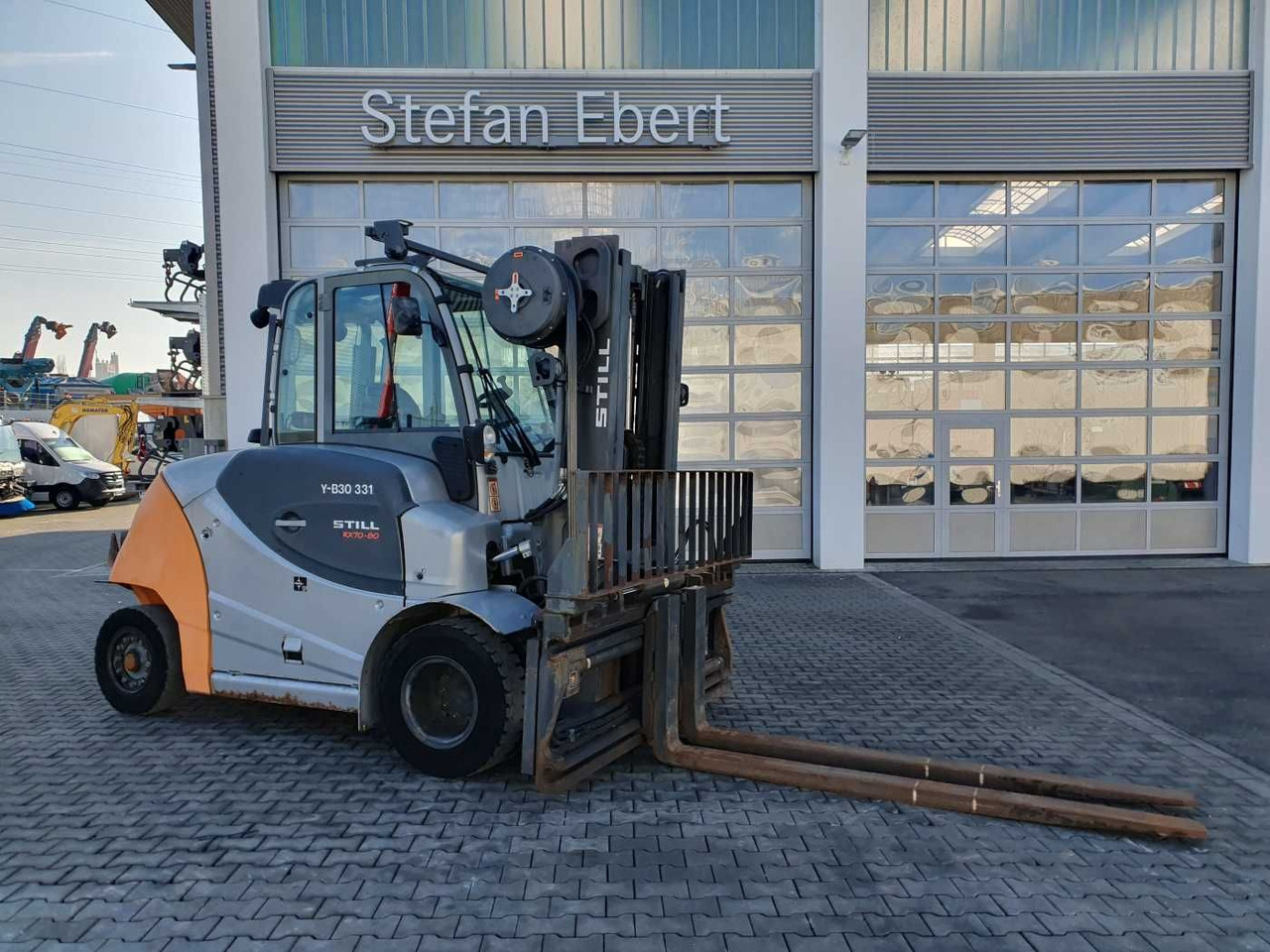 Still RX70-80 / Duplex: 4.70m! / Zinkenversteller / SS - Dieselový vysokozdvižný vozík: obrázek 1 Still RX70-80 / Duplex: 4.70m! / Zinkenversteller / SS - Dieselový vysokozdvižný vozík: obrázek 1