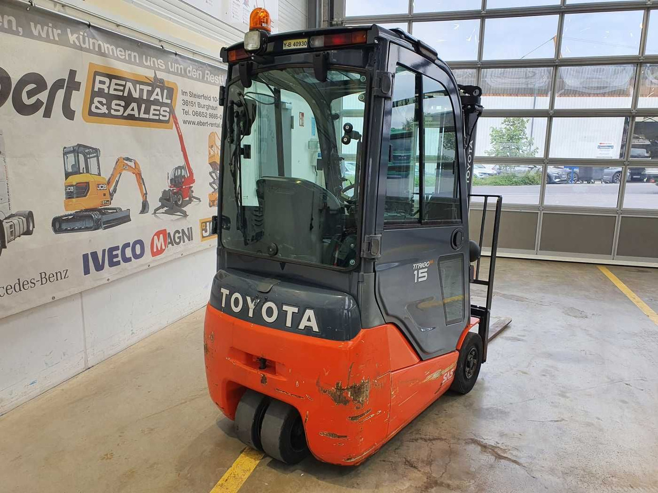 Toyota 8FBET15 / Batterie 07/2023 / HH: 4.3m! / 2.849h - Elektrický vysokozdvižný vozík: obrázek 4 Toyota 8FBET15 / Batterie 07/2023 / HH: 4.3m! / 2.849h - Elektrický vysokozdvižný vozík: obrázek 4
