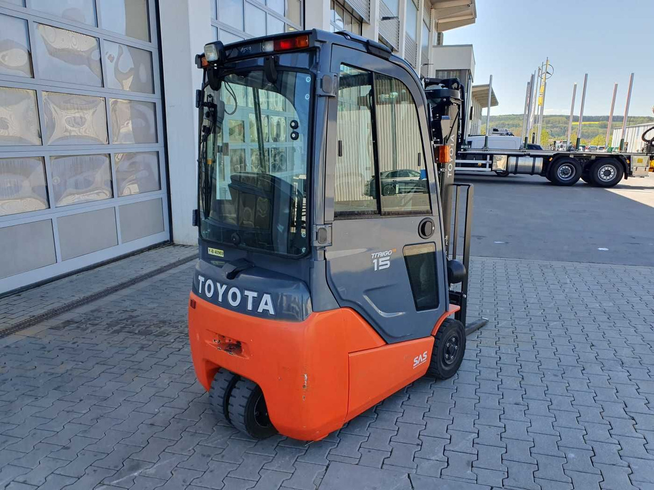 Toyota 8FBET15 / Triplex: 4.30m / nur 3.489h! / 2022 - Elektrický vysokozdvižný vozík: obrázek 3 Toyota 8FBET15 / Triplex: 4.30m / nur 3.489h! / 2022 - Elektrický vysokozdvižný vozík: obrázek 3