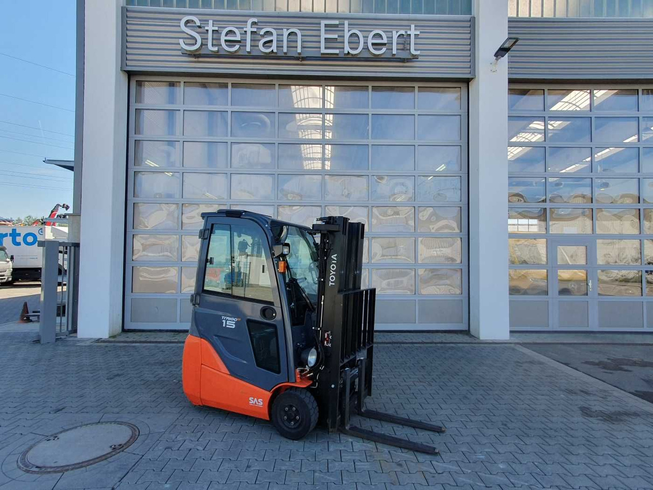 Toyota 8FBET15 / Triplex: 4.30m / nur 3.489h! / 2022 - Elektrický vysokozdvižný vozík: obrázek 1 Toyota 8FBET15 / Triplex: 4.30m / nur 3.489h! / 2022 - Elektrický vysokozdvižný vozík: obrázek 1
