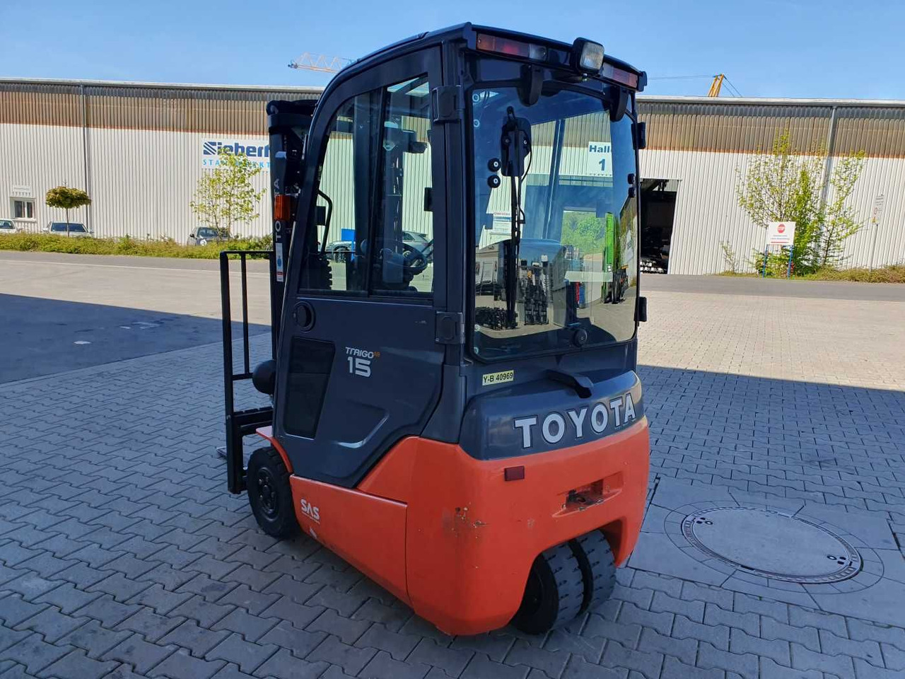 Toyota 8FBET15 / Triplex: 4.30m / nur 3.489h! / 2022 - Elektrický vysokozdvižný vozík: obrázek 5 Toyota 8FBET15 / Triplex: 4.30m / nur 3.489h! / 2022 - Elektrický vysokozdvižný vozík: obrázek 5