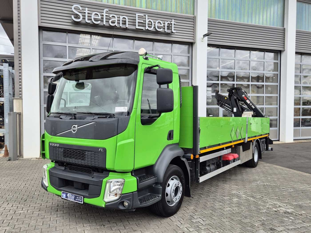 Volvo FL 42 R Kran Hiab XS 088 Funk bis 14 m! Kamera - Nákladní automobil valníkový/ Plošinový, Auto s hydraulickou rukou: obrázek 2 Volvo FL 42 R Kran Hiab XS 088 Funk bis 14 m! Kamera - Nákladní automobil valníkový/ Plošinový, Auto s hydraulickou rukou: obrázek 2