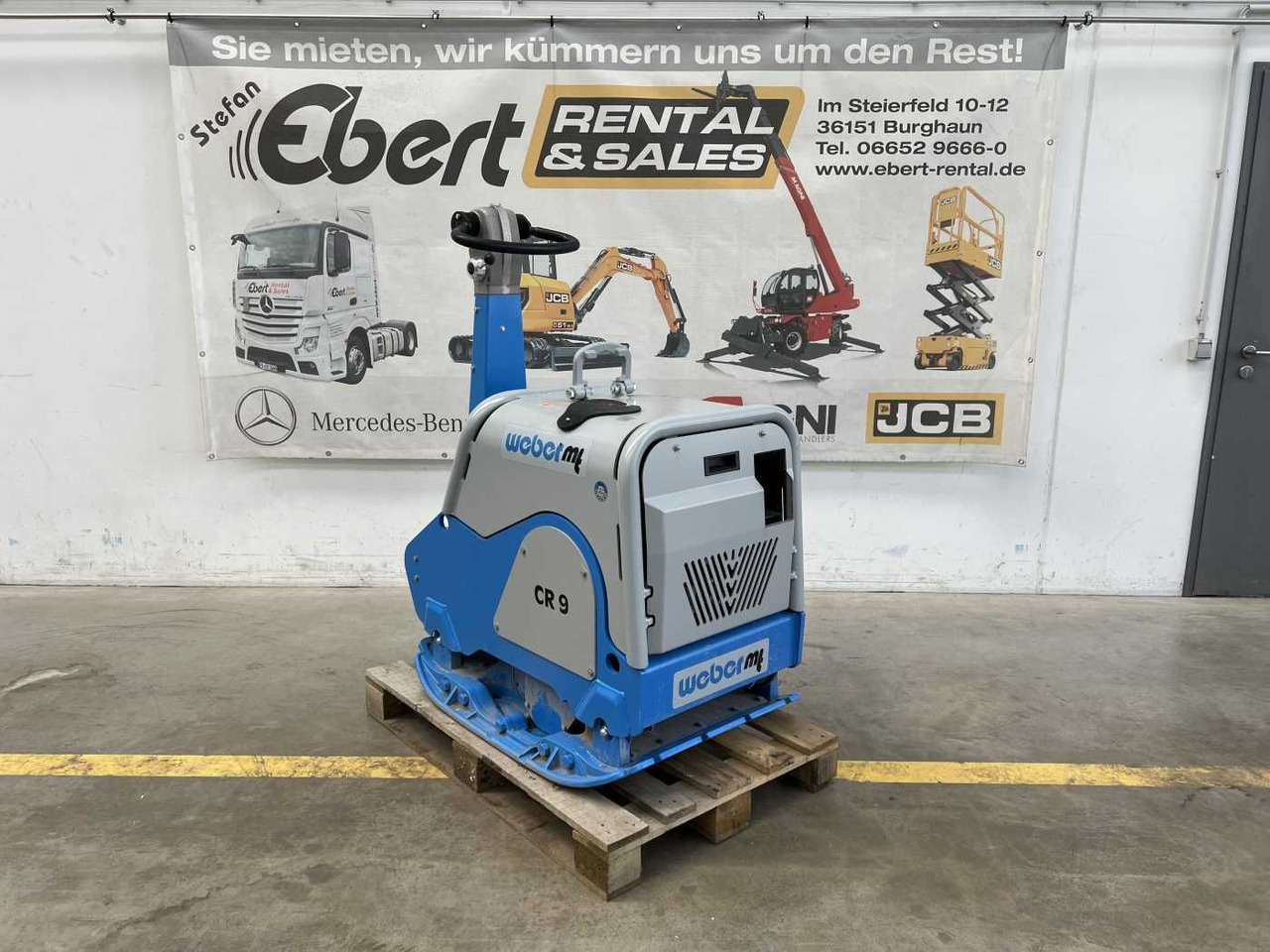 Weber CR 9 MDM Hatz-Diesel / 740kg / DEMO / 2022 - Vibrační deska: obrázek 1 Weber CR 9 MDM Hatz-Diesel / 740kg / DEMO / 2022 - Vibrační deska: obrázek 1