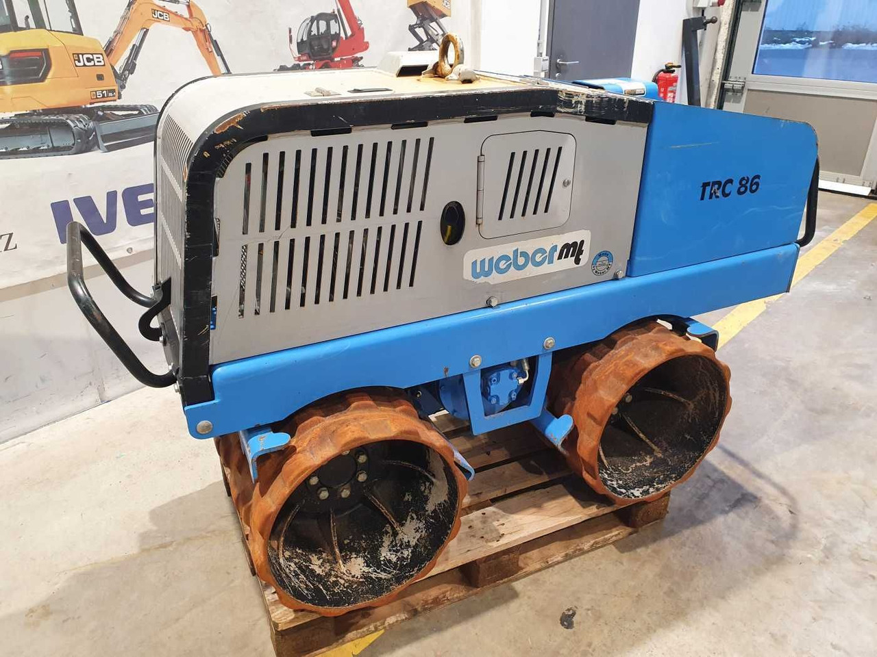 Weber TRC 86 Grabenwalze / 2020 / Funk / nur 112h - Mini válec: obrázek 4 Weber TRC 86 Grabenwalze / 2020 / Funk / nur 112h - Mini válec: obrázek 4