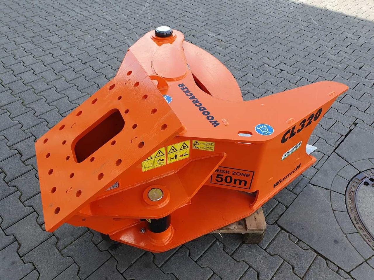Westtech Woodcracker CL320 Fällgreifer 2022 DEMO - Kácecí hlava: obrázek 5 Westtech Woodcracker CL320 Fällgreifer 2022 DEMO - Kácecí hlava: obrázek 5