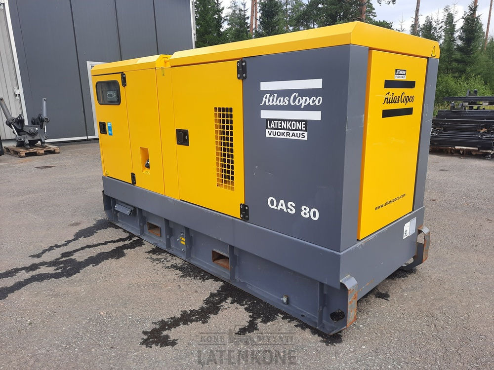 Atlas Copco QAS 80 50 Hz Generaattori ID 4803 - Elektrický generátor: obrázek 2 Atlas Copco QAS 80 50 Hz Generaattori ID 4803 - Elektrický generátor: obrázek 2