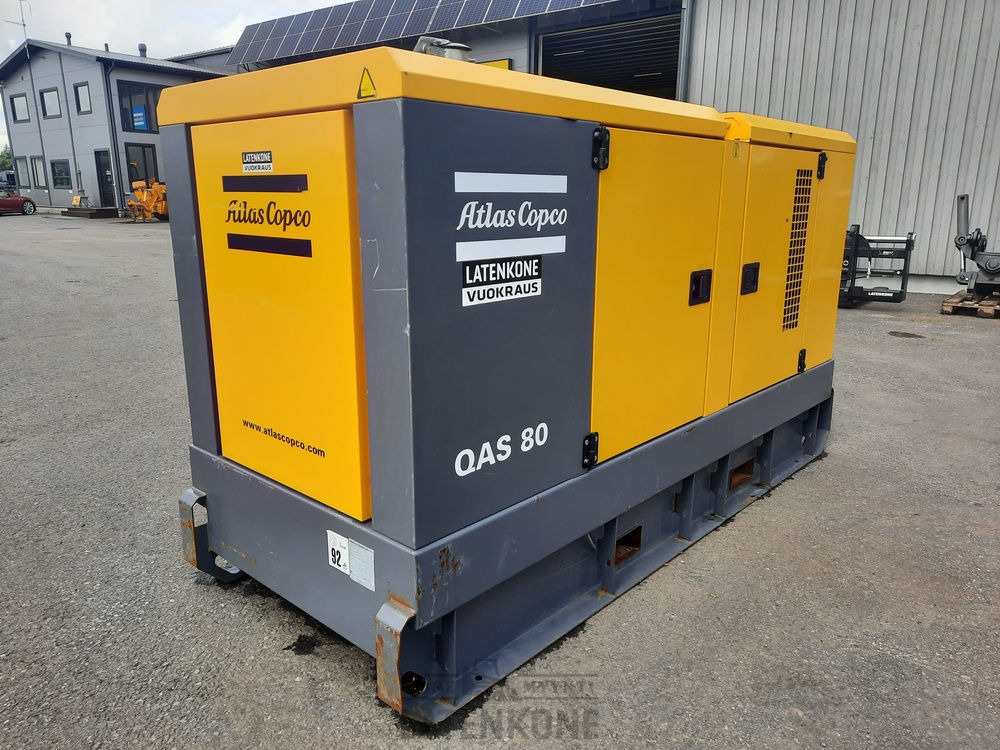Atlas Copco QAS 80 50 Hz Generaattori ID 4803 - Elektrický generátor: obrázek 4 Atlas Copco QAS 80 50 Hz Generaattori ID 4803 - Elektrický generátor: obrázek 4