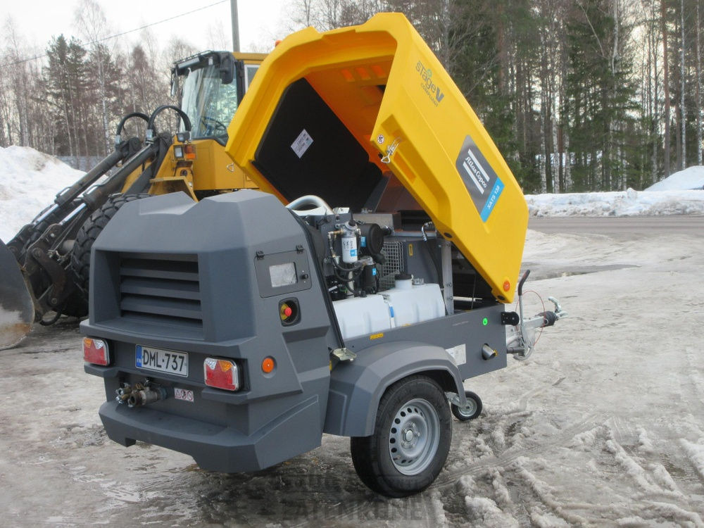 Mobilní kompresor Atlas Copco XATS 138 StV Vaunukompressori UUSI: obrázek 13