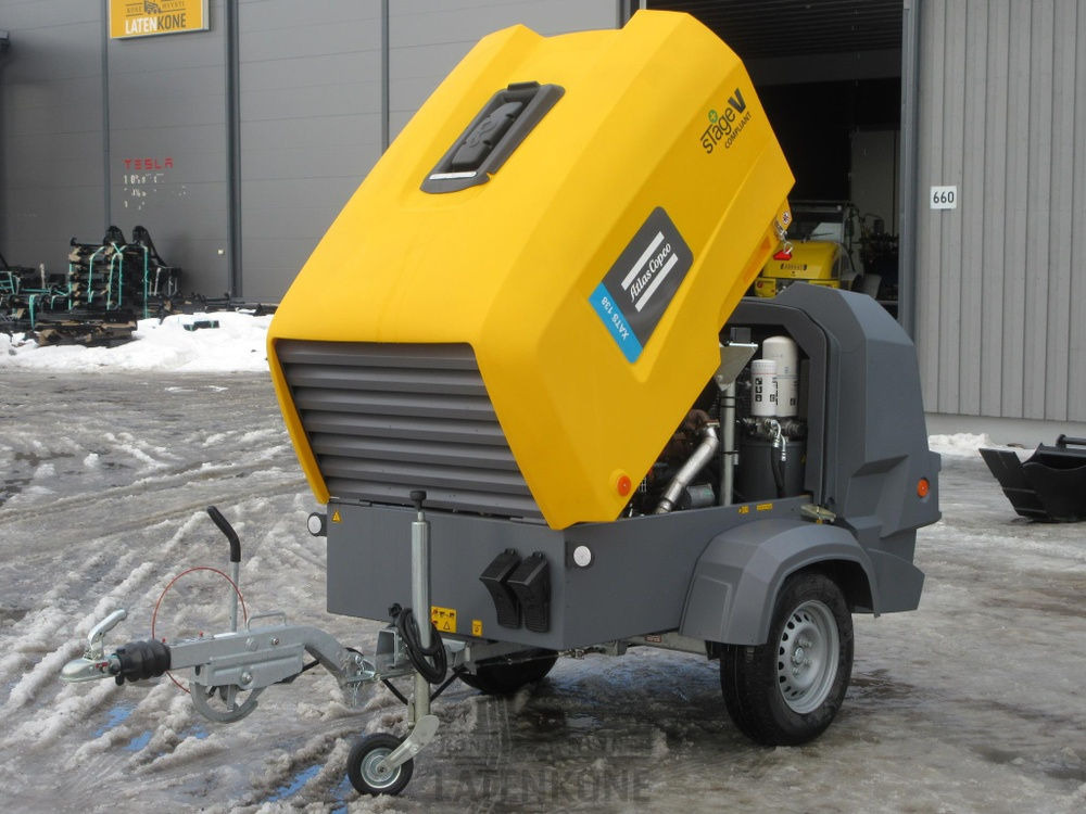 Mobilní kompresor Atlas Copco XATS 138 StV Vaunukompressori UUSI: obrázek 9