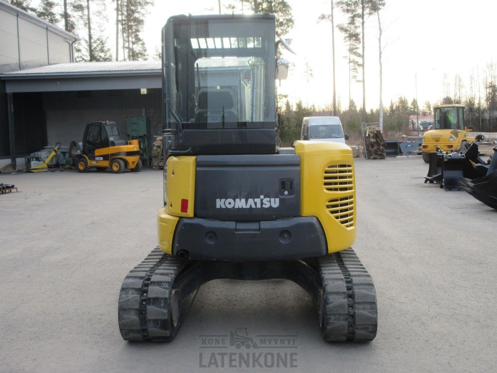 Pásové rýpadlo Komatsu PC50MR PETOKSELLA VIETY LÖYTÖPALKKIO STOLEN: obrázek 7