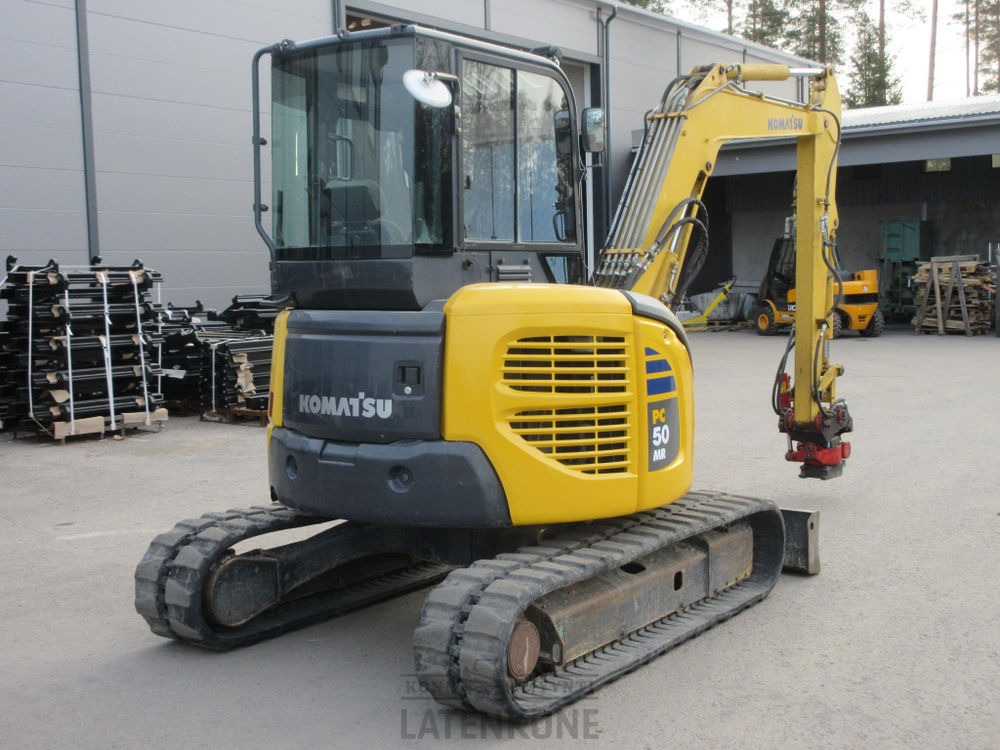 Pásové rýpadlo Komatsu PC50MR PETOKSELLA VIETY LÖYTÖPALKKIO STOLEN: obrázek 8