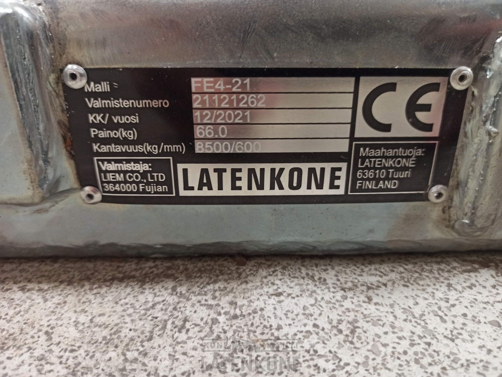 Vidle pro Stavební technika Laten Jatkopiikit 170x70mm 2100mm: obrázek 8