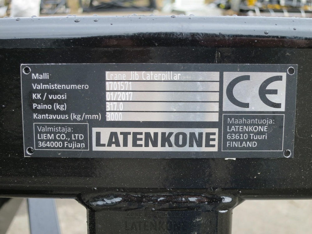 Výložník pro Teleskopický manipulátor Laten Nostopuomi 3ton Cat: obrázek 12
