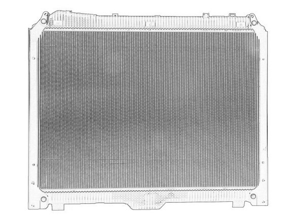 MERCEDES-BENZ OE Cooling Radiator A9615002700 - Chladič pro Nákladní auto: obrázek 1 MERCEDES-BENZ OE Cooling Radiator A9615002700 - Chladič pro Nákladní auto: obrázek 1