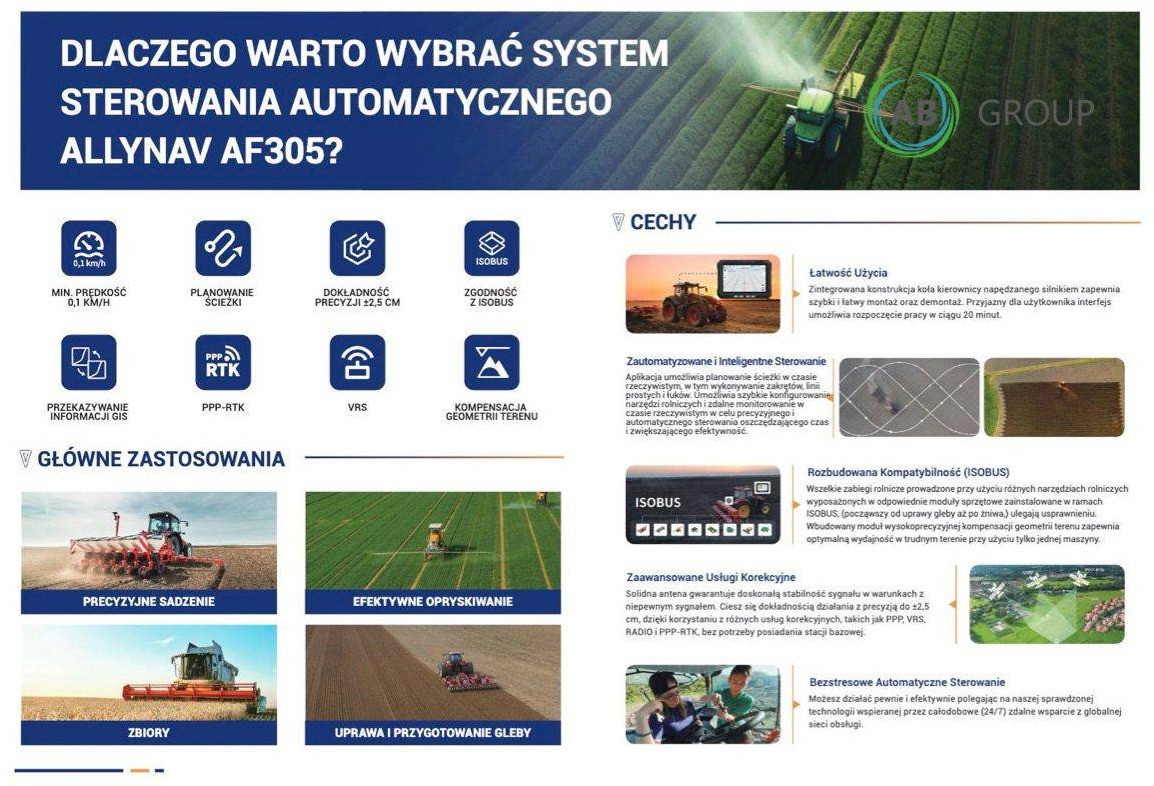 Advanced Navigation ALLYNAV AF305 (ISOBUS) - Navigační systém pro Zemědělská technika: obrázek 2 Advanced Navigation ALLYNAV AF305 (ISOBUS) - Navigační systém pro Zemědělská technika: obrázek 2